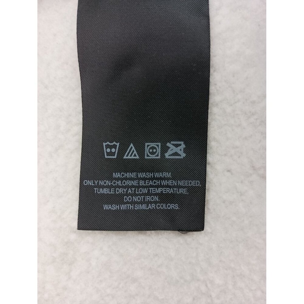 Men's Hurley Reflective Logo Full-Zip Fleece Hoodie Gray Size L - Picture 9 of 9